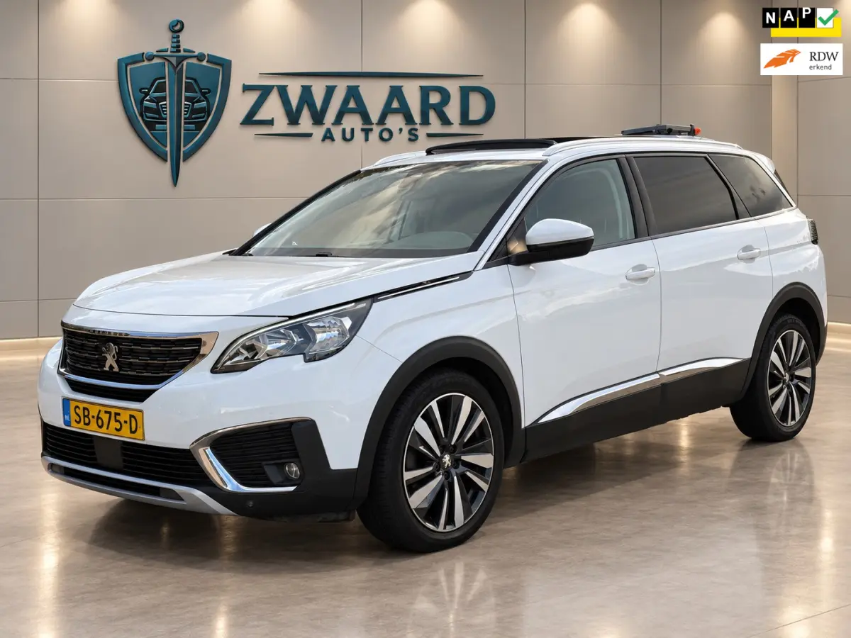1.2 PureTech Blue Lease Premium l 7 persoons l Distr VV l Camera l Pano l rijdt en schakelt zeer goed l