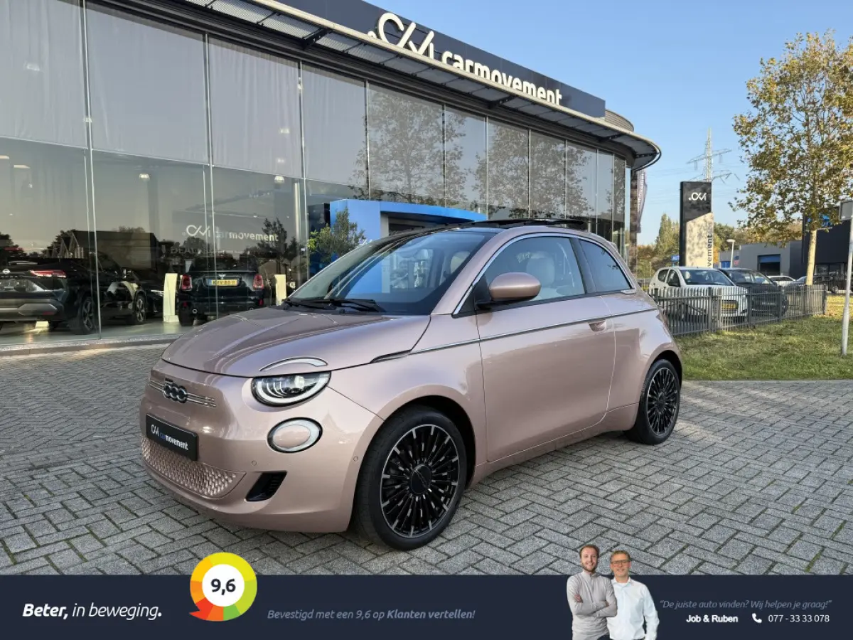 La Prima 42 kWh | Rose goud!! | Schuifdak | Leder | LED | Stoelen verw