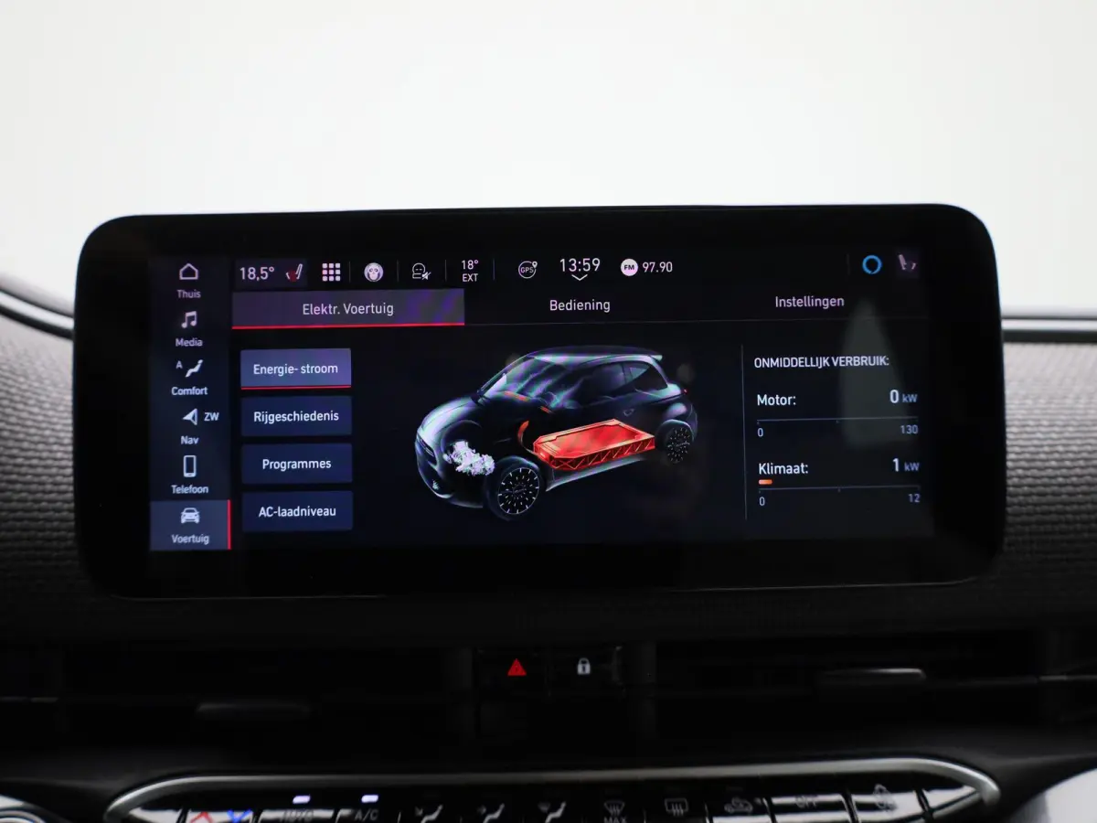 500e 42 kWh La Prima by Bocelli | ACHTERUITRIJCAMERA | STOELVERWARMING | APPLE CARPLAY - ANDROID AUTO | LEDER | CRUISE CONTROL | CLIMATE CONTROL |