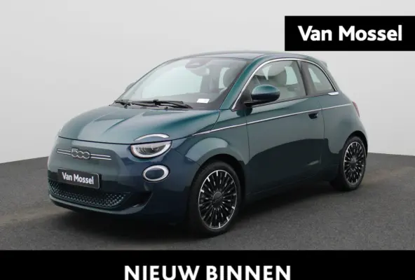 500e 42 kWh La Prima by Bocelli | ACHTERUITRIJCAMERA | STOELVERWARMING | APPLE CARPLAY - ANDROID AUTO | LEDER | CRUISE CONTROL | CLIMATE CONTROL |