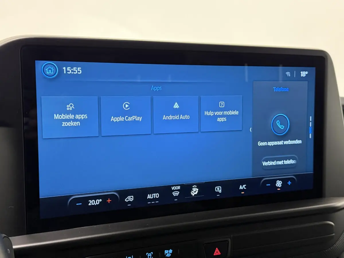 300 2.0 TDCI L2H1 EC Sport Nieuw Model Automaat Apple CarPlay Adaptive Cruise Control Navigatie Parkeersensoren Lichtmetalen velgen Trekhaak Camera Climate Control