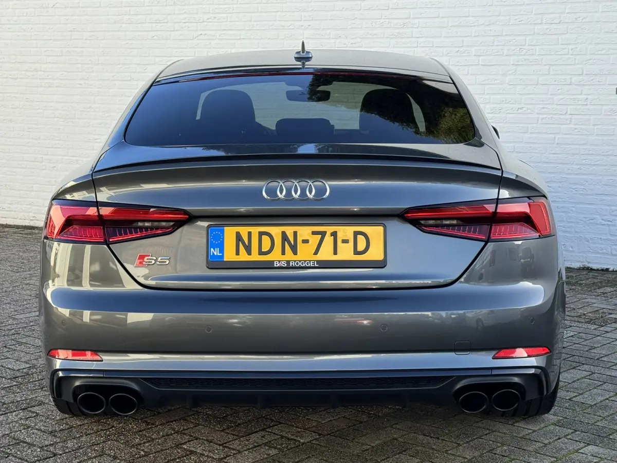 3.0 TFSI S5 quattro 354PK Pro Line Plus Leder/ Alcan Sportstoelen, Navi, Stoelverw, Elektr. Achterklep, Cruise