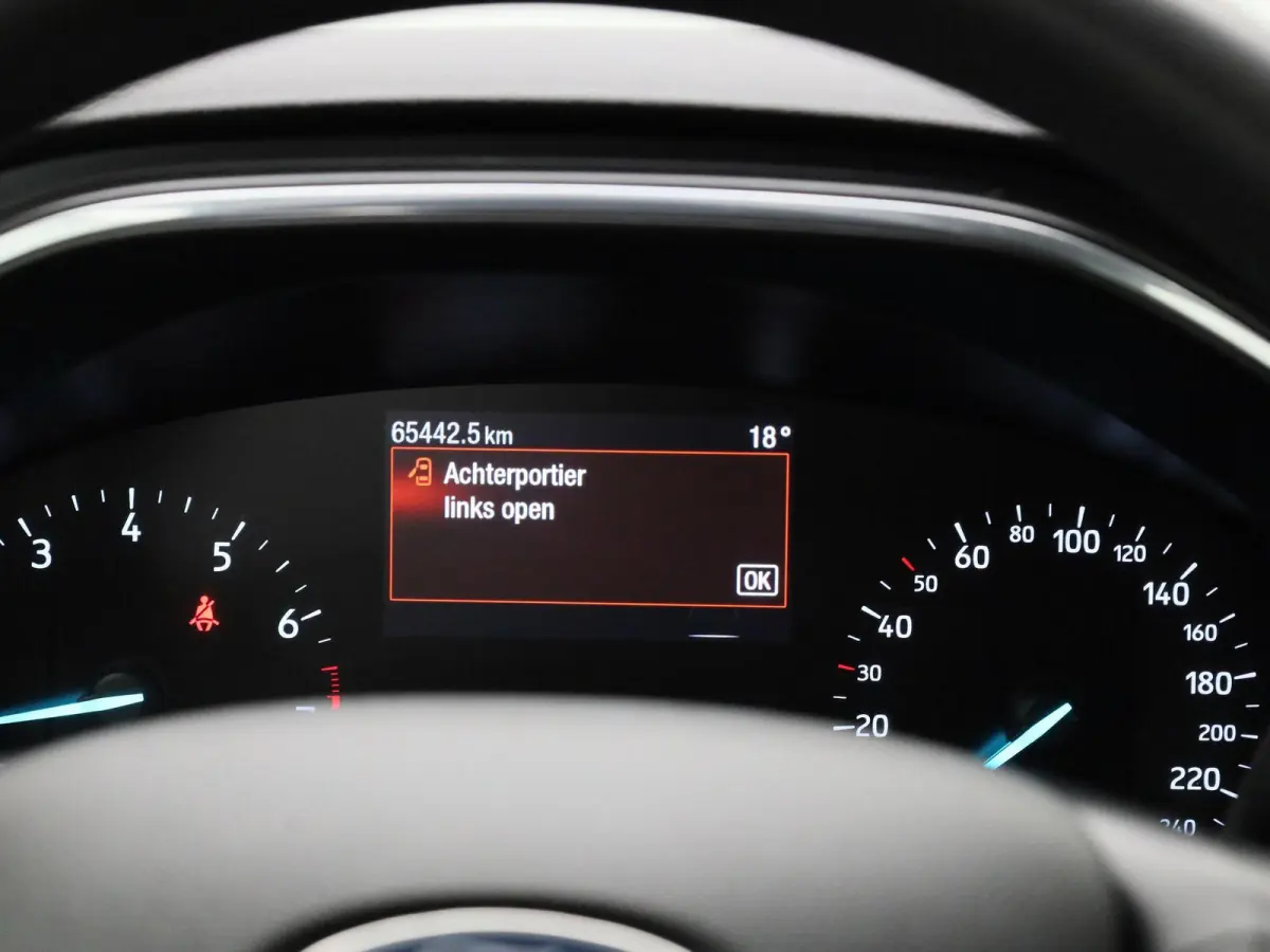 1.0 EcoBoost Hybrid Titanium | Parkeersensor voor/achter | Navigatie full map | Apple CarPlay/Android Auto | Airco automatisch | Cruise control | Extra getint glas | Lichtmetalen velgen |