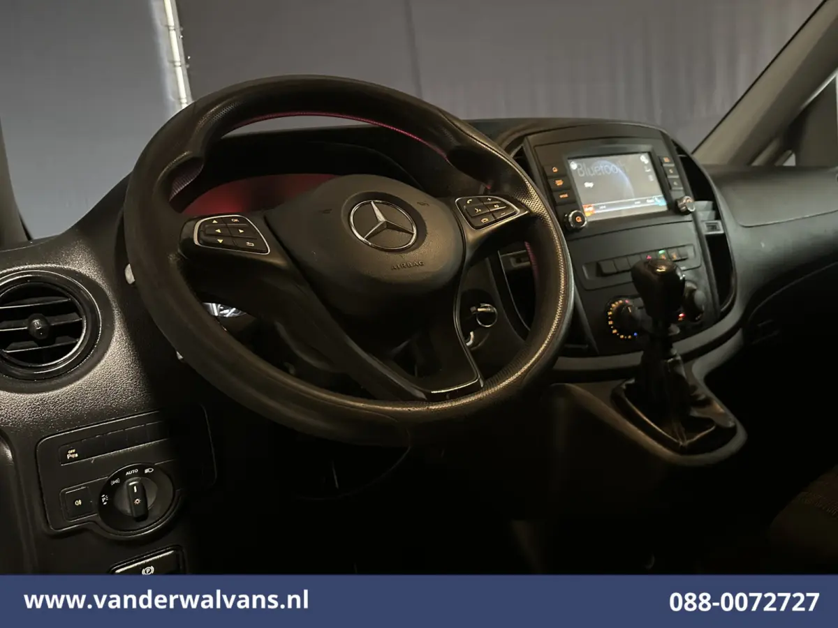 114 CDI 136pk L2H1 Euro6 Airco | Camera | Navigatie | LED | Trekhaak Cruisecontrol, Stoelverwarming, Parkeersensoren, Bijrijdersbank