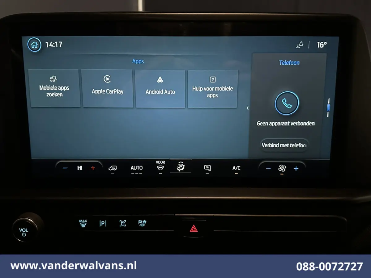 2.0 TDCI L2H1 Euro6 Airco | Camera | LED | Apple Carplay | Android Auto Cruisecontrol, Verwarmde Voorruit, Verwarmbare Spiegels, Parkeersensoren, Bijrijdersbank
