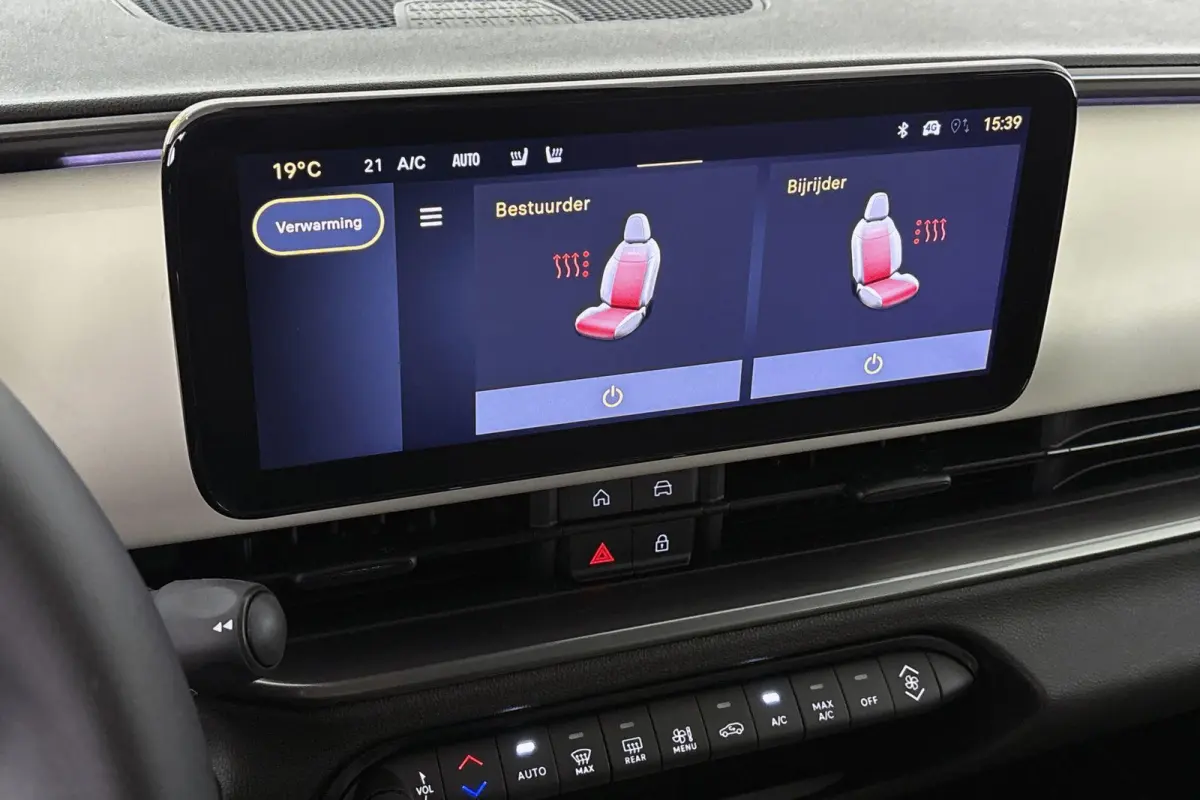 La Prima 54 kWh Leder Stoelverwarming Massage Keyless Camera