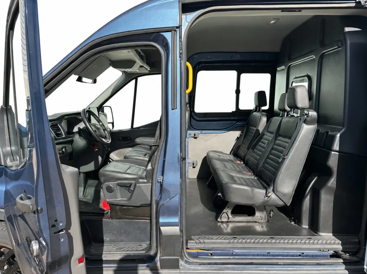 350 2.0 TDCI L3H2 Trail dc 6-Pers | 2x Schuifdeur | 12"inch display
