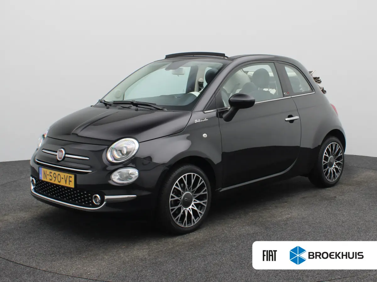 1.0 Hybrid Dolcevita Lage KM! | Cabrio | Carplay | Climate Control | Cruise Control | PDC | 16" Lichtmetalen Velgen | Origineel NL!