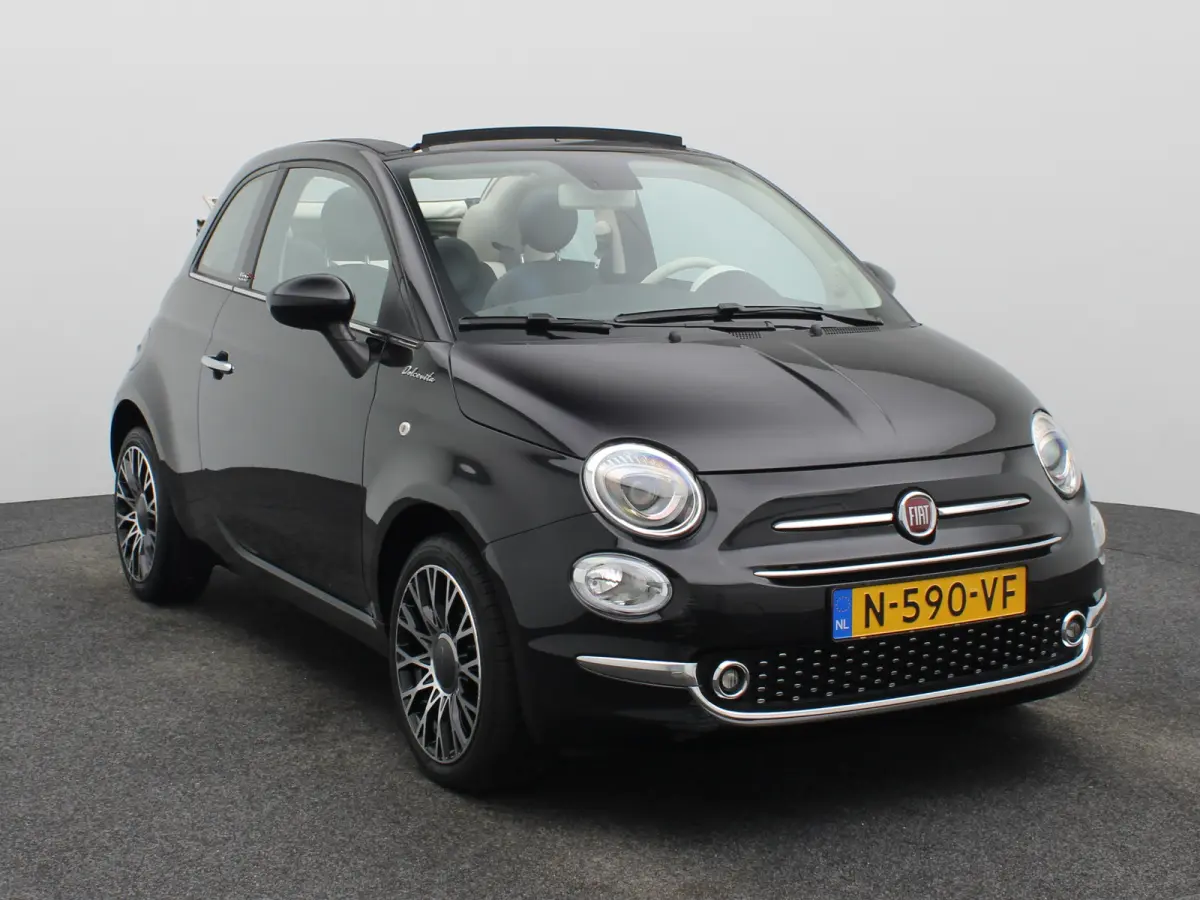 1.0 Hybrid Dolcevita Lage KM! | Cabrio | Carplay | Climate Control | Cruise Control | PDC | 16" Lichtmetalen Velgen | Origineel NL!
