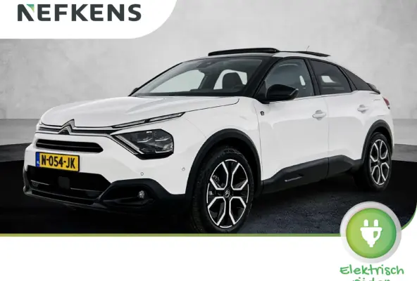 Shine 50 kWh 136pk | Accu 91% | Navigatie | Panoramisch schuif-kanteldak | 360° Camera | Lederen comfortstoel elektrisch+verwarmd+massage | Climate Control | Adaptieve Cruise Control | Full
