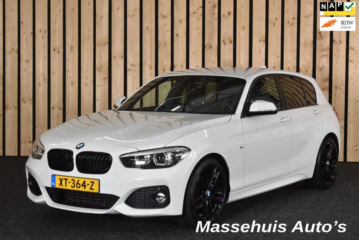 118i Executive M Sport 107dkm Leer LED Automaat NL-auto 18"4S Clima Stoelverw. + Nwe APK