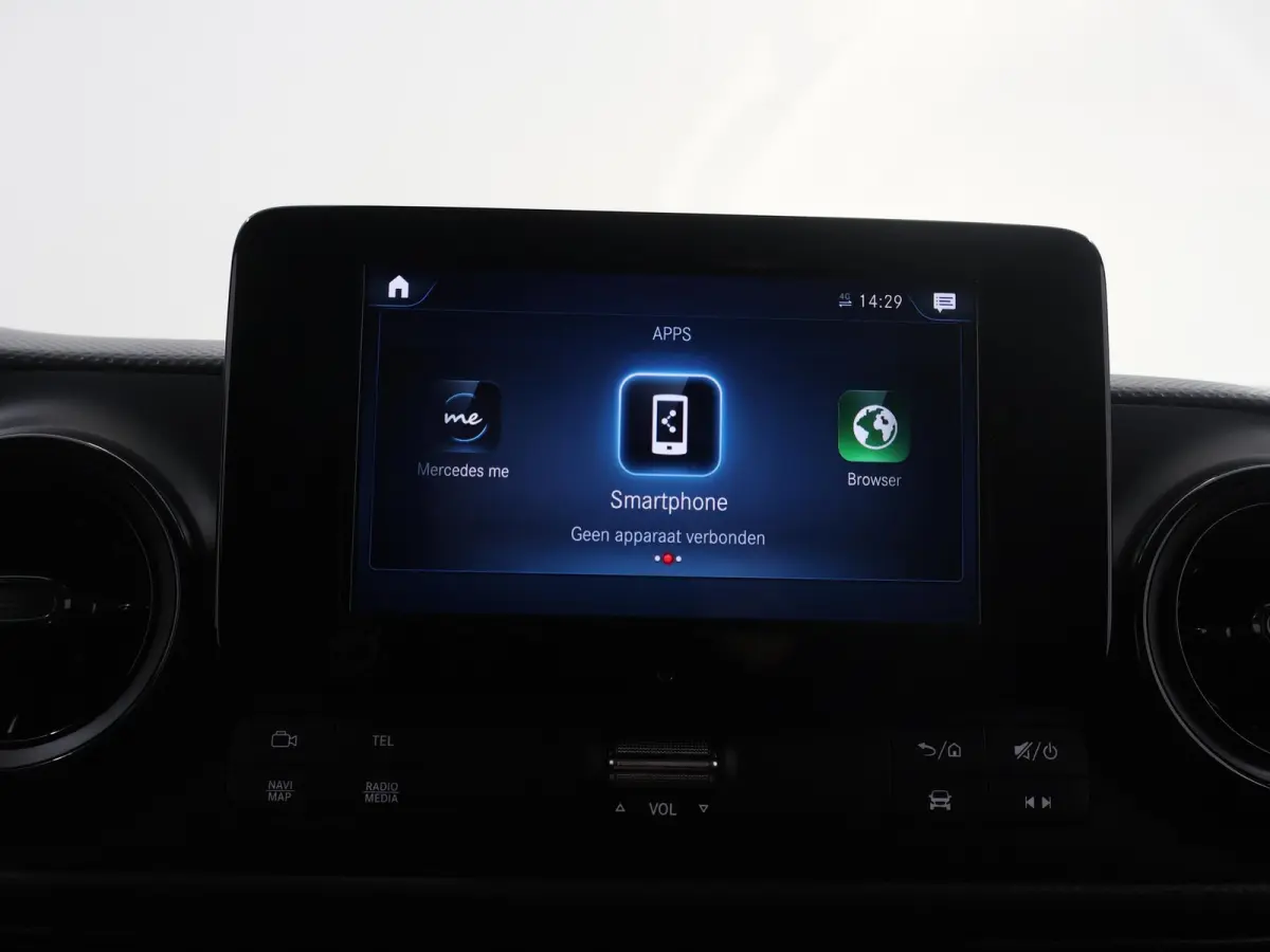 112 CDI | AUT. | L2 | PRO | LM VELGEN | NAVIGATIE | PARKEERCAMERA | APPLE CARPLAY | BUMPERS IN KLEUR | CRUISE CONTROL | CERTIFIED