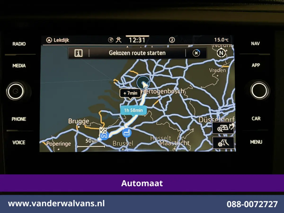 2.0 TDI 150pk Automaat Inrichting L1H1 Euro6 Airco | Navigatie | Apple Carplay | Leder | Cruisecontrol Android Auto, Parkeersensoren, Bijrijdersbank, Achterklep