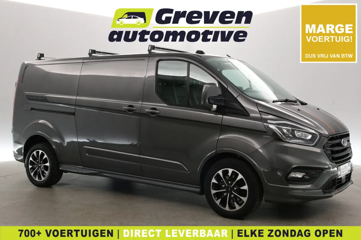 2.0 TDCI L2H1 Sport 185PK | Marge | Automaat | Airco | Cruise | Camera | 2xSchuifdeur | 3 Zits | Trekhaak