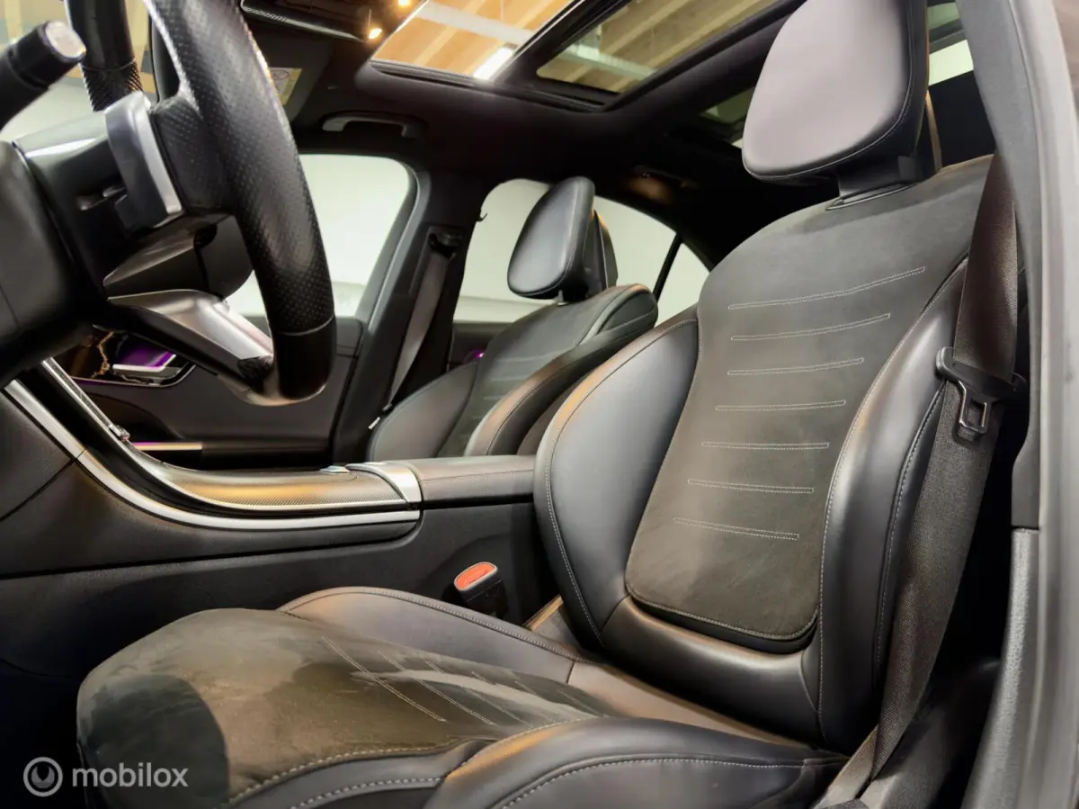300 e AMG | Pano | Dodehoek | Camera | Leer/Alcantara | Matrix | Snelladen | Dynamic | Elek. Stoelen | Sfeer | SOH 99% | 550Nm | 313PK