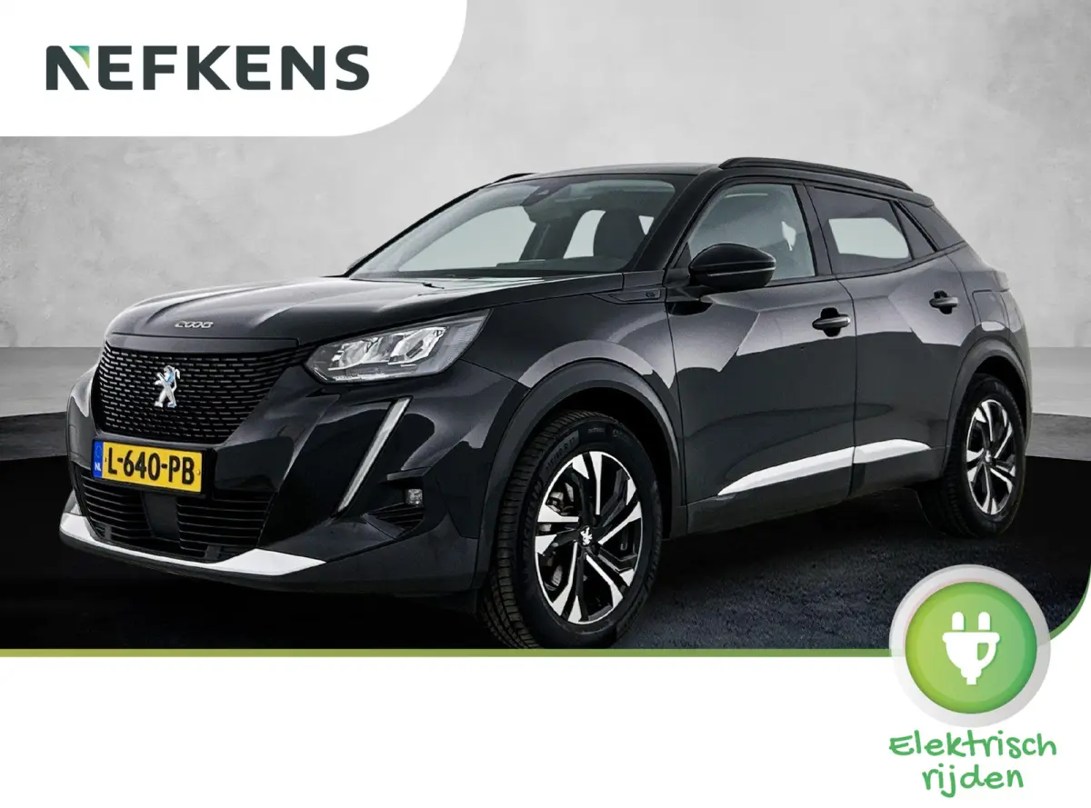 SUV EV Allure Pack 50 kWh 136pk | Accu 91% | Navigatie | Achteruitrijcamera | 3D Cockpit | Climate Control | Cruise Control | Parkeersensoren | Stoelverwarming | Keyless start | Bluetooth | 
