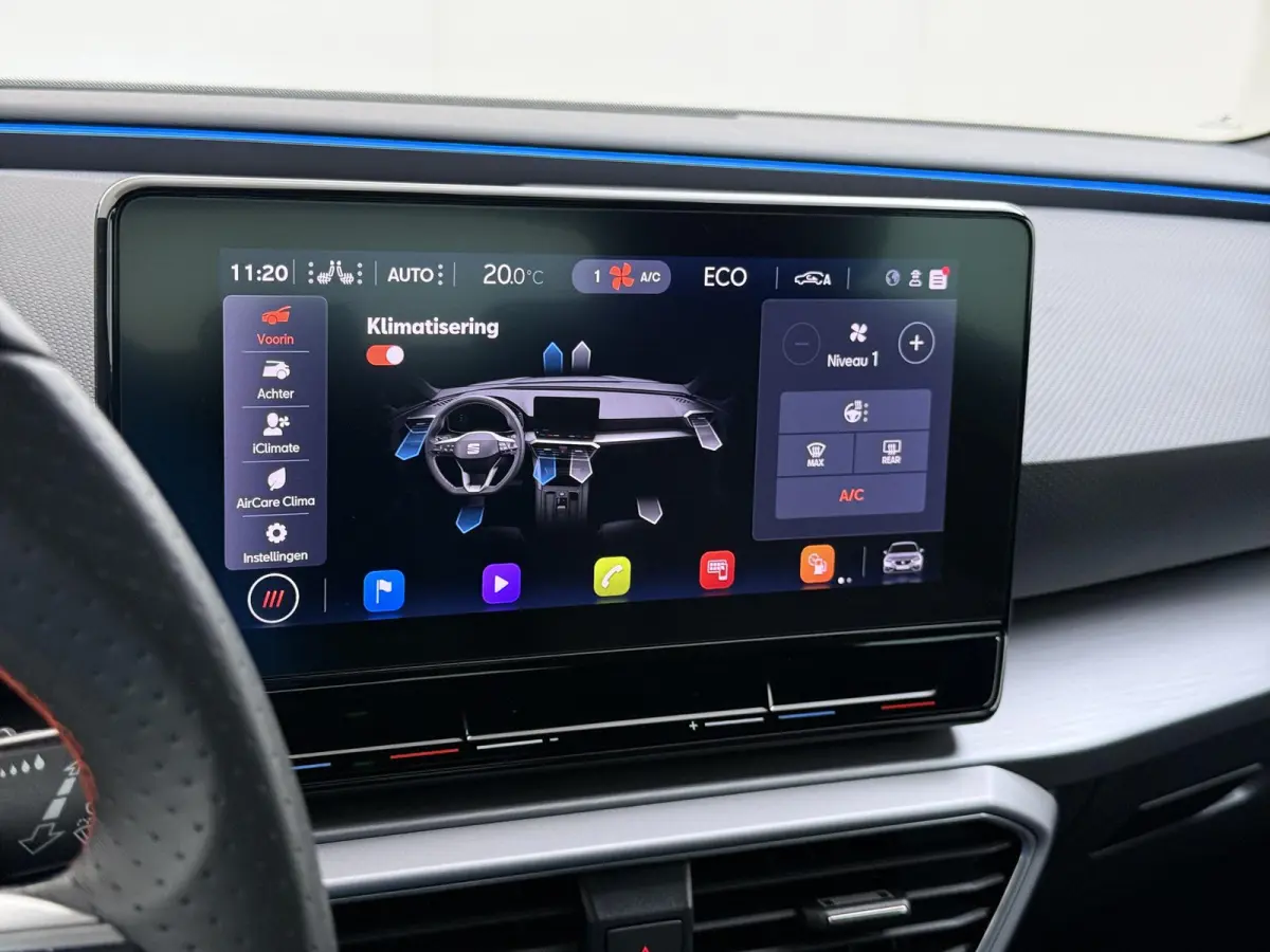 1.4 TSI eHybrid PHEV FR 204PK | SOH 98 % | STOEL/STUUR VERWARMING | PDC VOOR/ACHTER INCL. CAMERA | CARPLAY | KEYLESS |