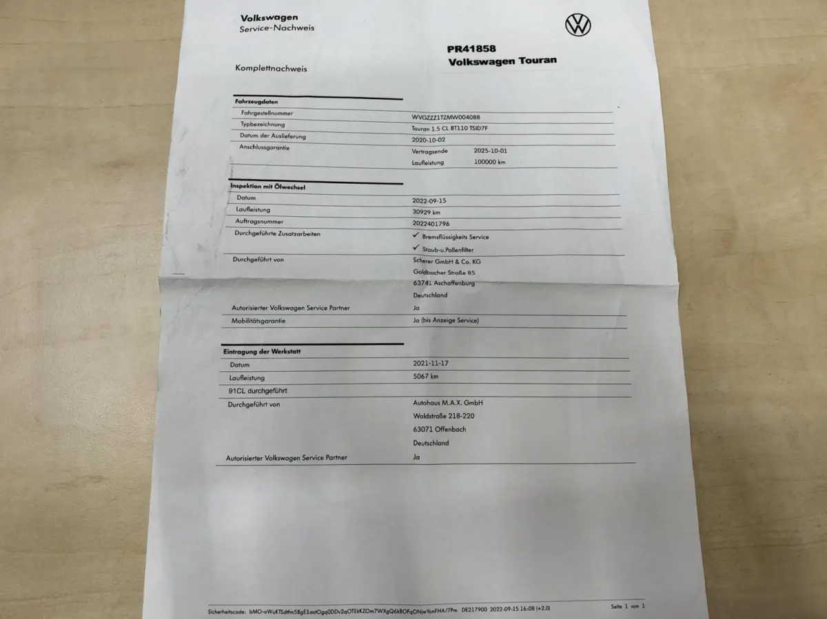 1.5 TSI Comfortline 7p | Carplay | Navigatie | Adaptive cruise | DAB | Climate | Stoelverwarming | Sensoren