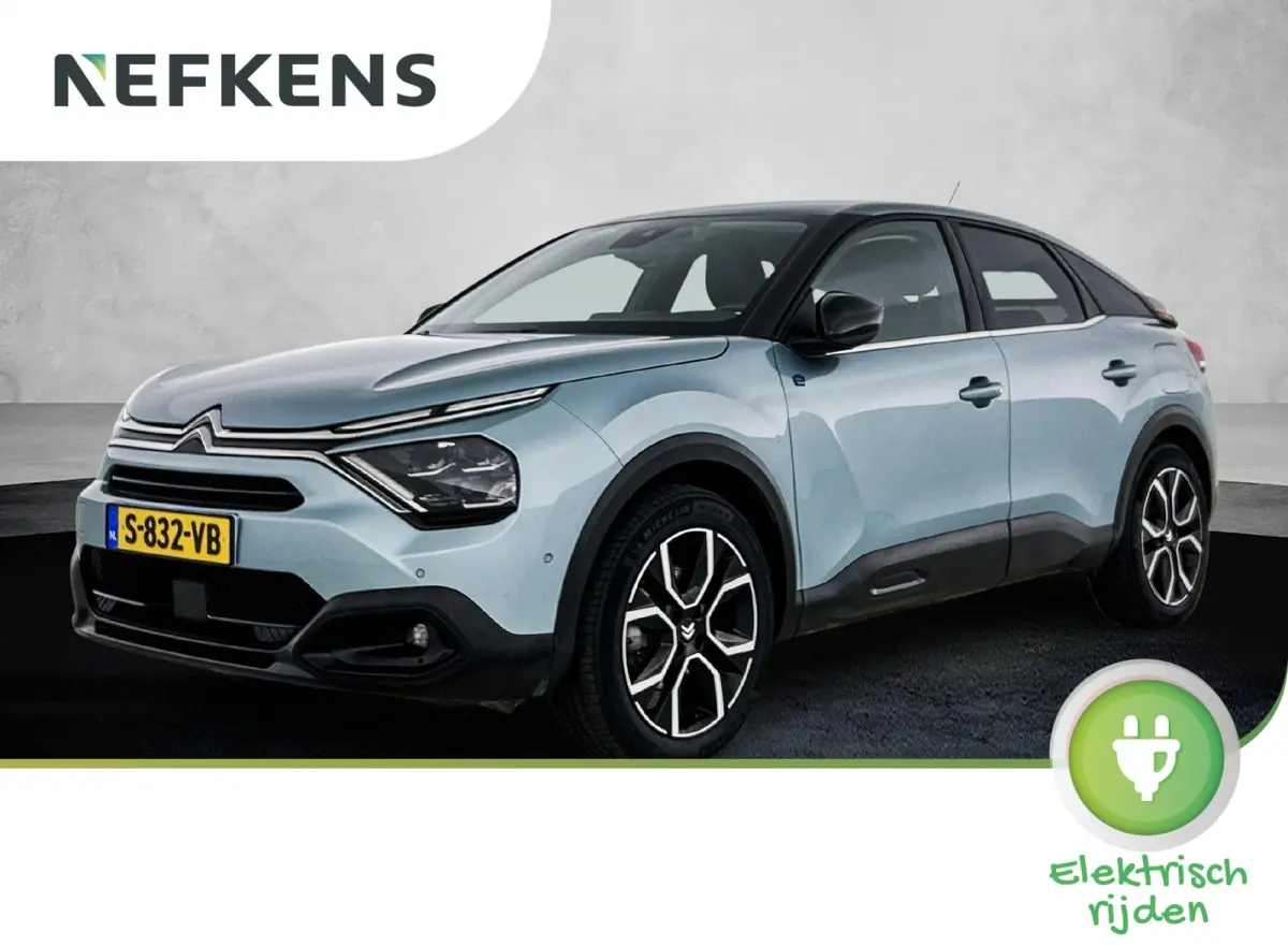 Shine 50 kWh 136pk | Accu 95% | Navigatie | Achteruitrijcamera | Lederen bekleding | Stoelen elektrisch+massage+verwarmd | Dodehoeksensor | Climate Control | Adaptieve Cruise Control | Head-