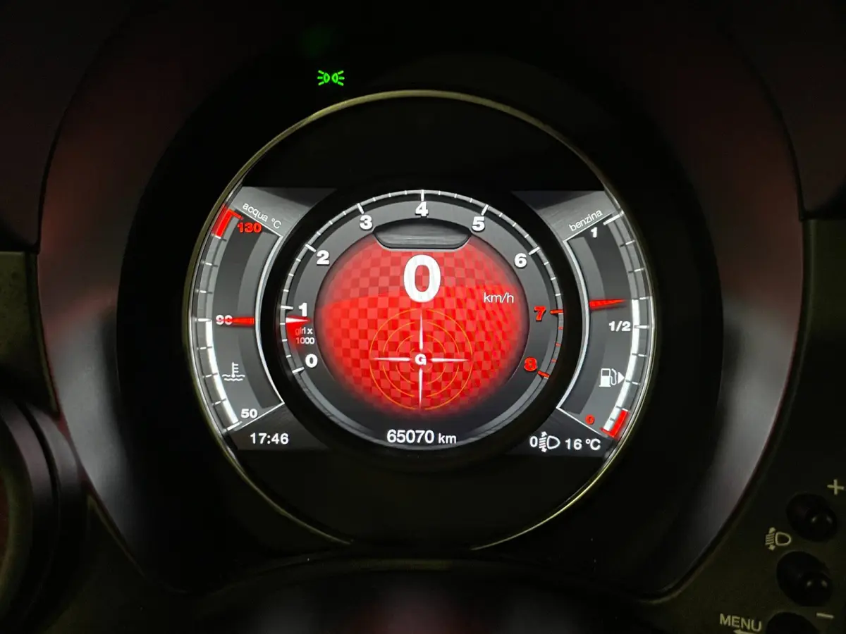 1.4 T-Jet Abarth Turismo 70th Anniversary|160PK|BLACK&RED EDITION|DIGITAL COCKPIT|CABRIO|CARPLAY|NAVIGATIE|AIRCO|MARGE|