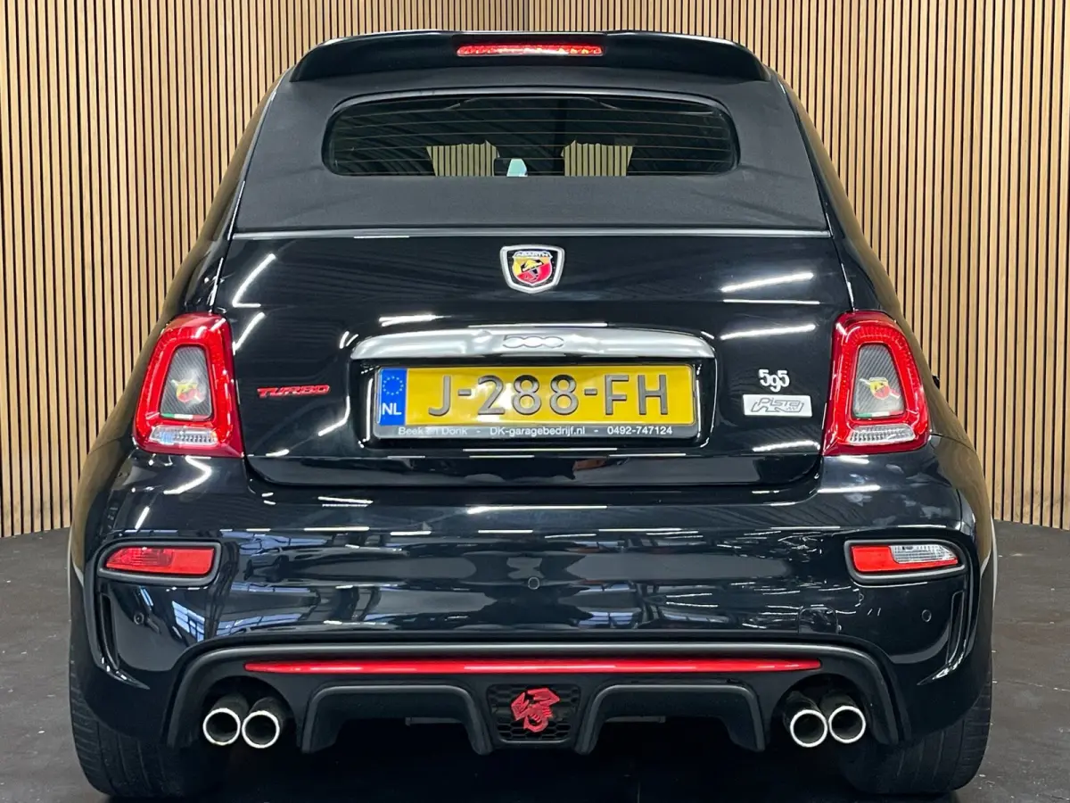 1.4 T-Jet Abarth Turismo 70th Anniversary|160PK|BLACK&RED EDITION|DIGITAL COCKPIT|CABRIO|CARPLAY|NAVIGATIE|AIRCO|MARGE|