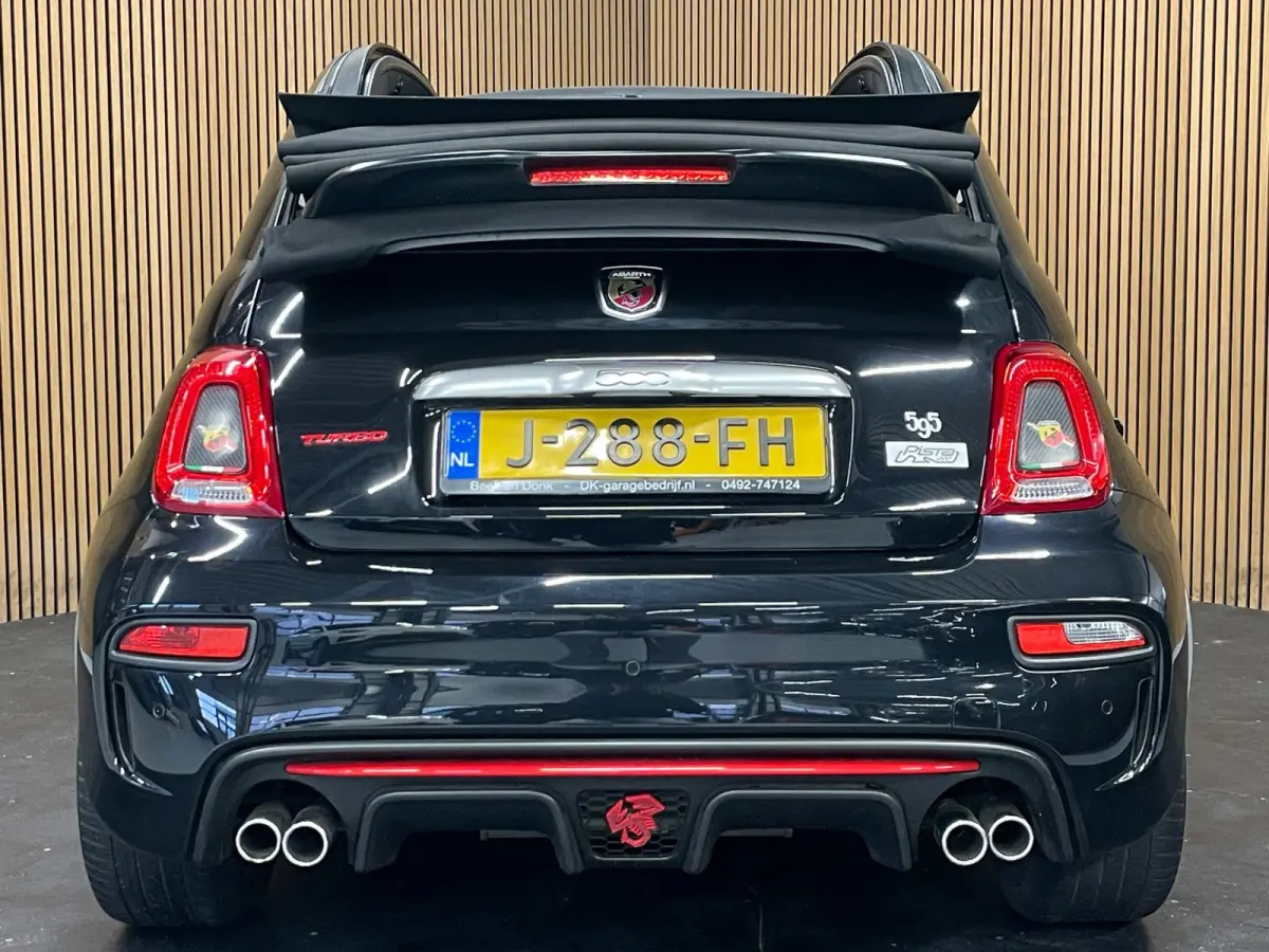 1.4 T-Jet Abarth Turismo 70th Anniversary|160PK|BLACK&RED EDITION|DIGITAL COCKPIT|CABRIO|CARPLAY|NAVIGATIE|AIRCO|MARGE|