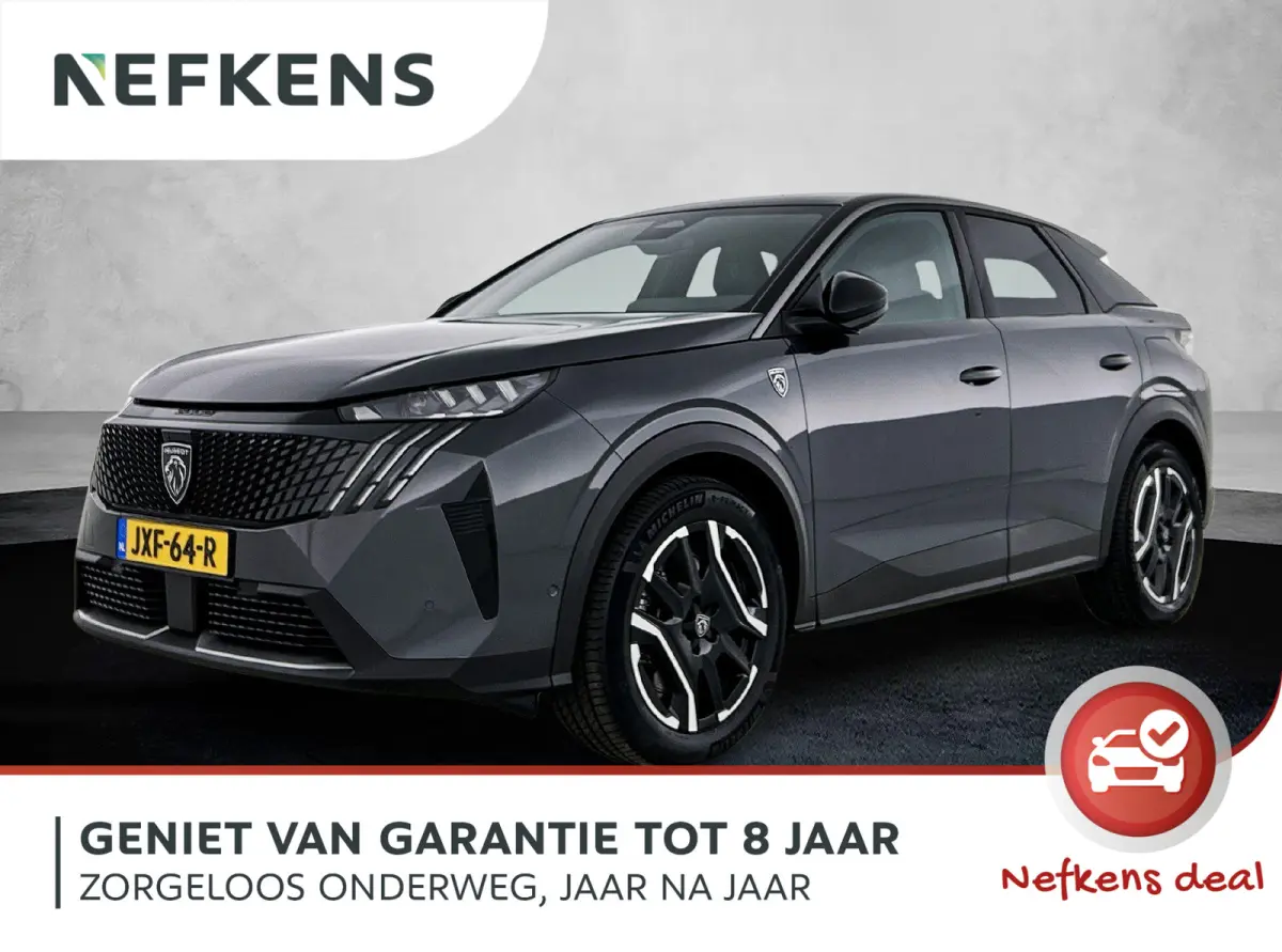 GT 195pk Plug-in Hybrid Automaat | Navigatie | 360 Camera | Elektrische achterklep | Stoelverwarming | Cruise control adaptief | Full LED koplampen | Lichtmetalen velgen 19 inch | Apple Carp