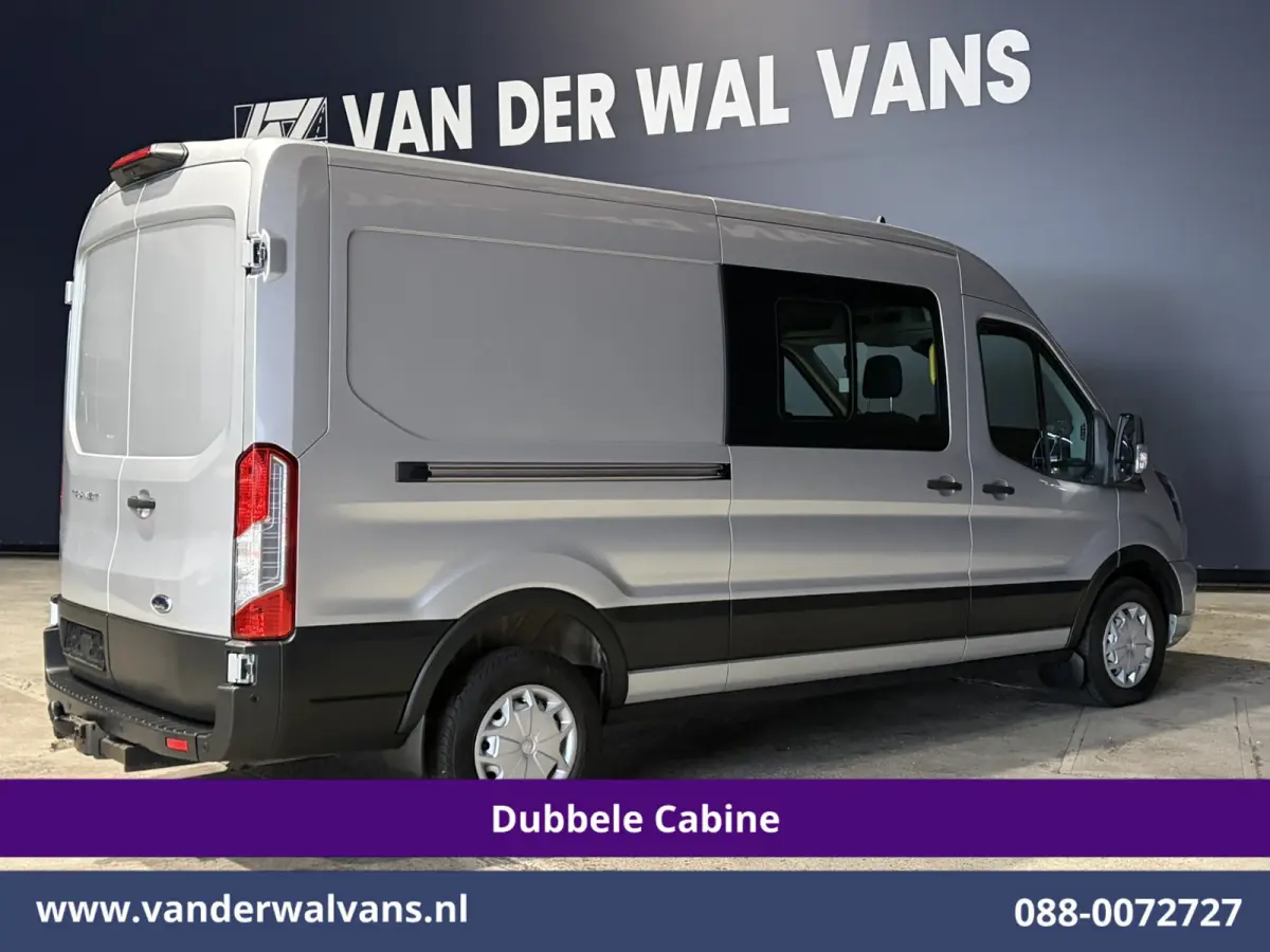 2.0 TDCI 185pk L3H2 Dubbele Cabine Euro6 Airco | 5-Zits | Camera | Navigatie | Apple Carplay | LED | Xenon Android Auto, Trekhaak, Cruisecontrol, Stoelverwarming, Verwarmde Voorruit, Parkeer