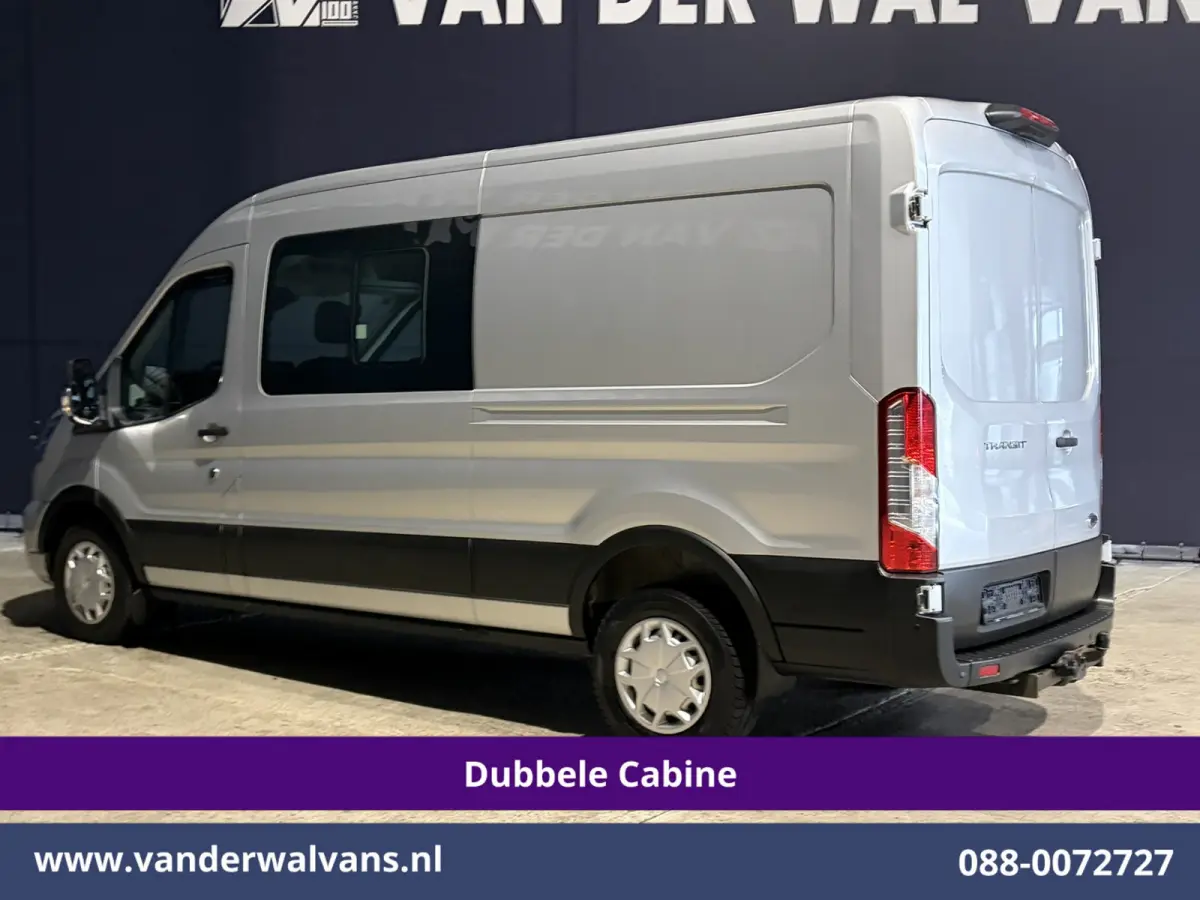 2.0 TDCI 185pk L3H2 Dubbele Cabine Euro6 Airco | 5-Zits | Camera | Navigatie | Apple Carplay | LED | Xenon Android Auto, Trekhaak, Cruisecontrol, Stoelverwarming, Verwarmde Voorruit, Parkeer