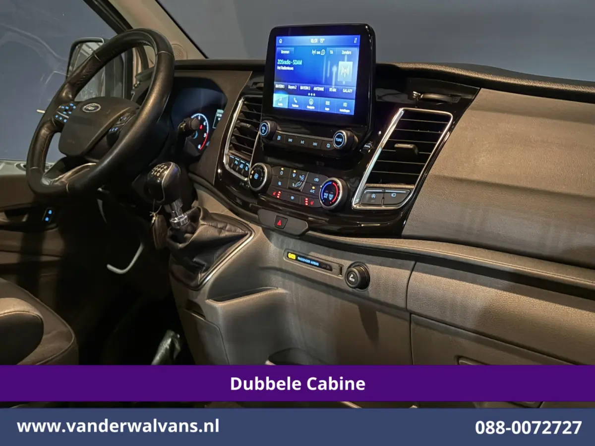 2.0 TDCI 185pk L3H2 Dubbele Cabine Euro6 Airco | 5-Zits | Camera | Navigatie | Apple Carplay | LED | Xenon Android Auto, Trekhaak, Cruisecontrol, Stoelverwarming, Verwarmde Voorruit, Parkeer