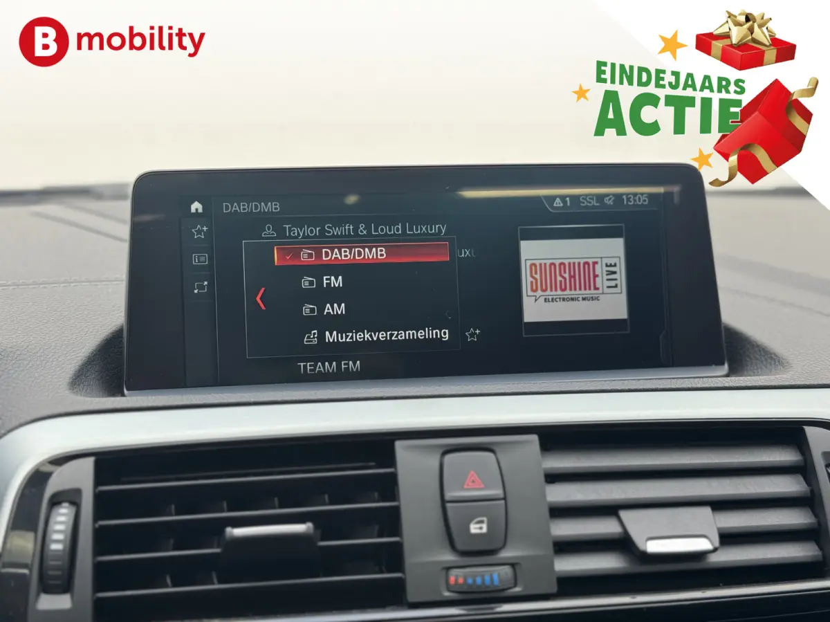 118i High Executive M-Sport Schuif/Kanteldak Apple CarPlay | Hifi | DAB | Leer | Sportstoelen | NL Auto!