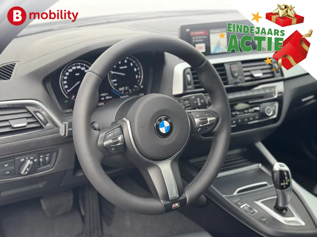 118i High Executive M-Sport Schuif/Kanteldak Apple CarPlay | Hifi | DAB | Leer | Sportstoelen | NL Auto!