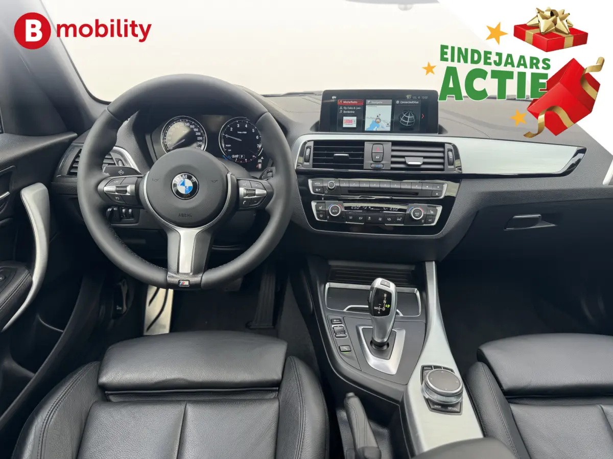 118i High Executive M-Sport Schuif/Kanteldak Apple CarPlay | Hifi | DAB | Leer | Sportstoelen | NL Auto!