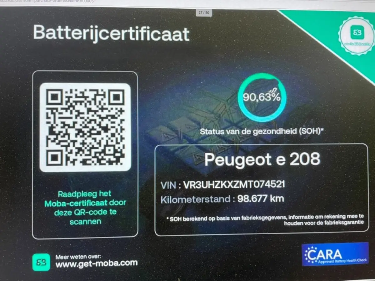 Active 50 kWh - Carplay, Navi, Cruise, SOH 90,63%
