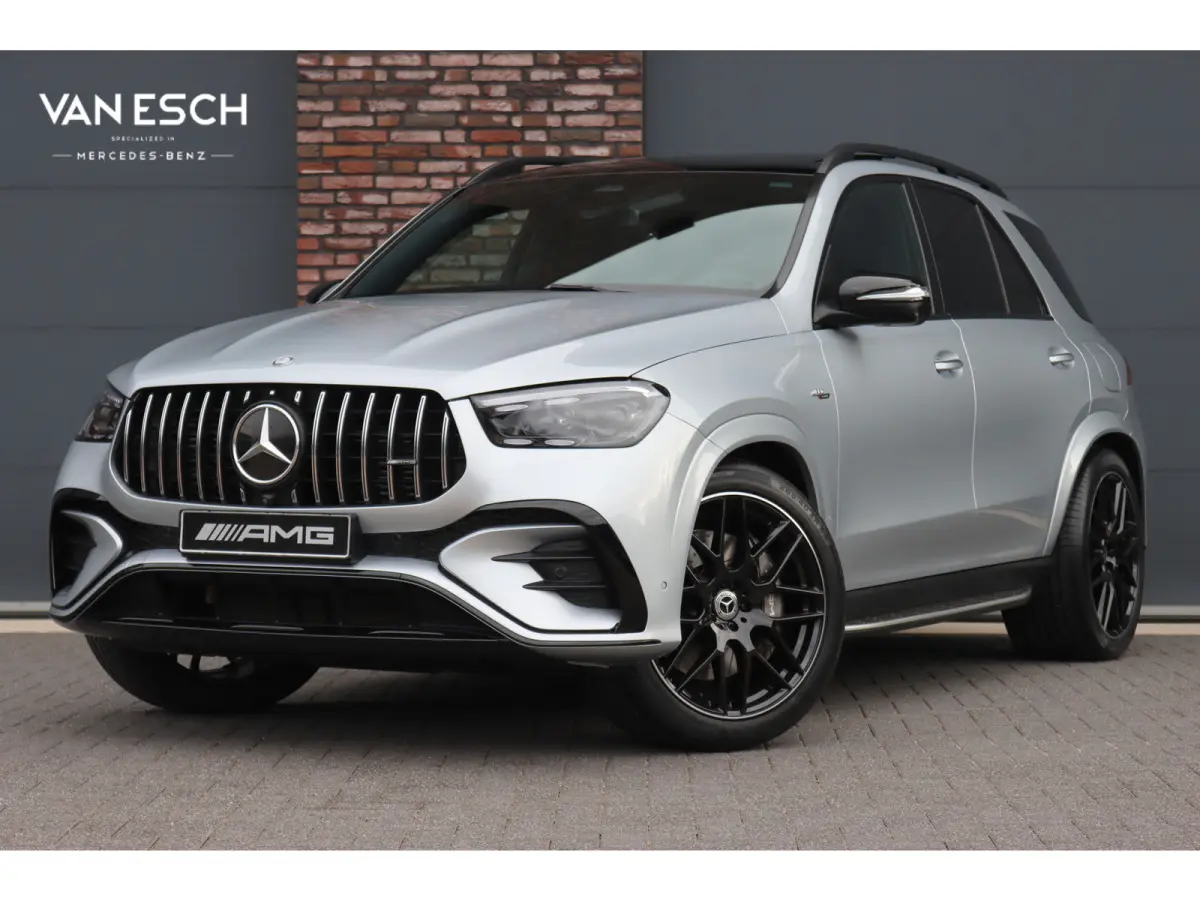 AMG 53 Hybrid 4MATIC+ Premium | Luchtvering | Trekhaak | HUD | Vlakkenverwarming | Zonnerollo's | Panoramadak | Burmester | Surround Camera | Keyless Go |