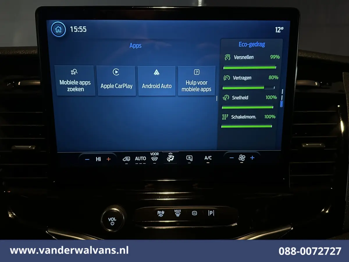 2.0 TDCI 130pk L4H3 Euro6 Airco | Camera | Apple Carplay | Cruisecontrol | Verwarmde voorruit Android Auto, Parkeersensoren, Bijrijdersbank