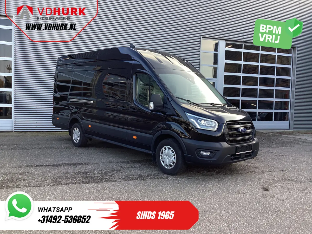 2.0 TDCI 170 pk Aut. L4H3 Trend Jumbo RWD Aut. 2.8t. Trekverm./ BI-Xenon/ Adapt.Cruise/ Stoelverw./ Carplay/ Navi/ 360.Camera/ Climate/ PDC