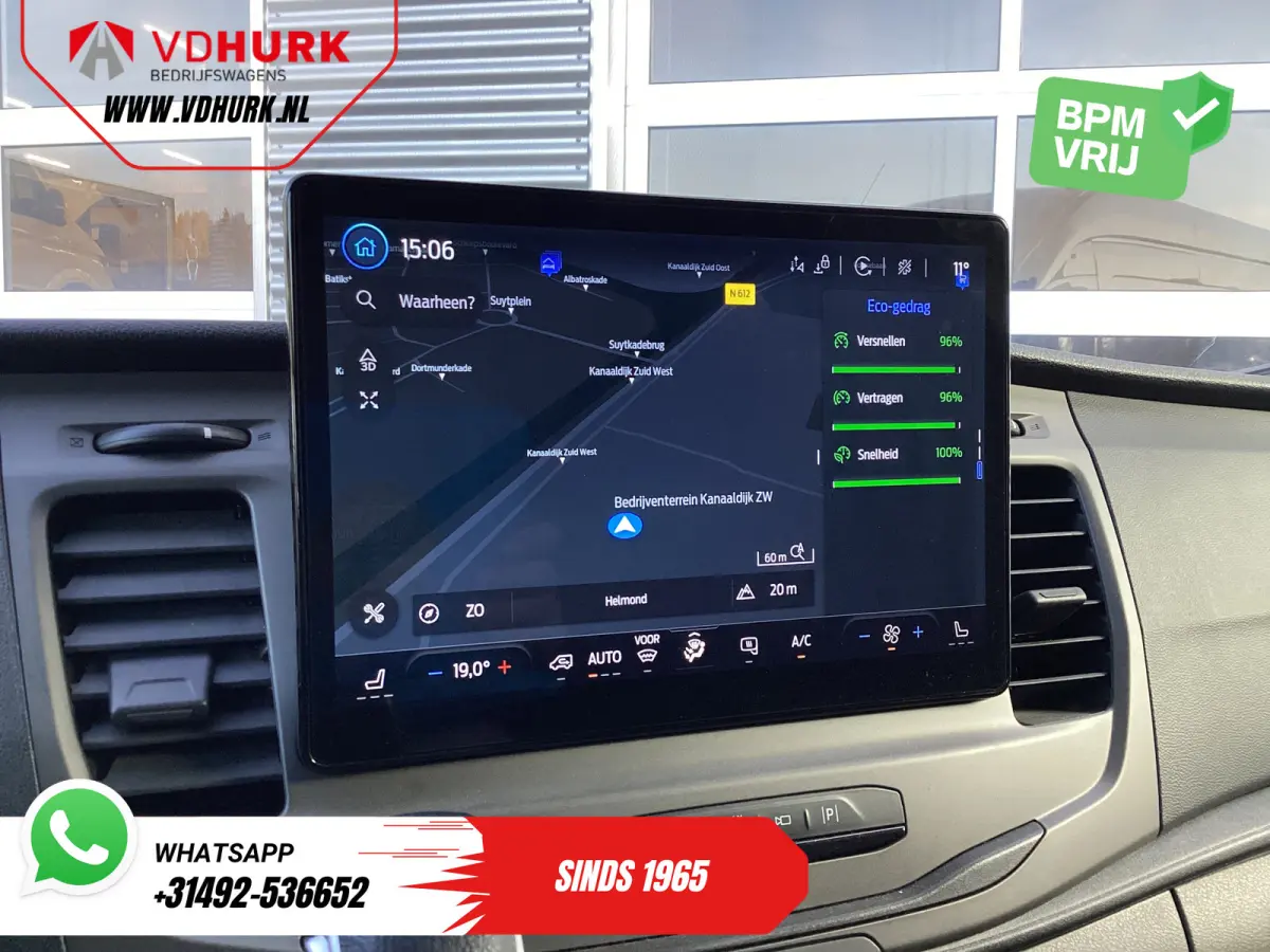 2.0 TDCI 170 pk Aut. L4H3 Trend Jumbo RWD Aut. 2.8t. Trekverm./ BI-Xenon/ Adapt.Cruise/ Stoelverw./ Carplay/ Navi/ 360.Camera/ Climate/ PDC