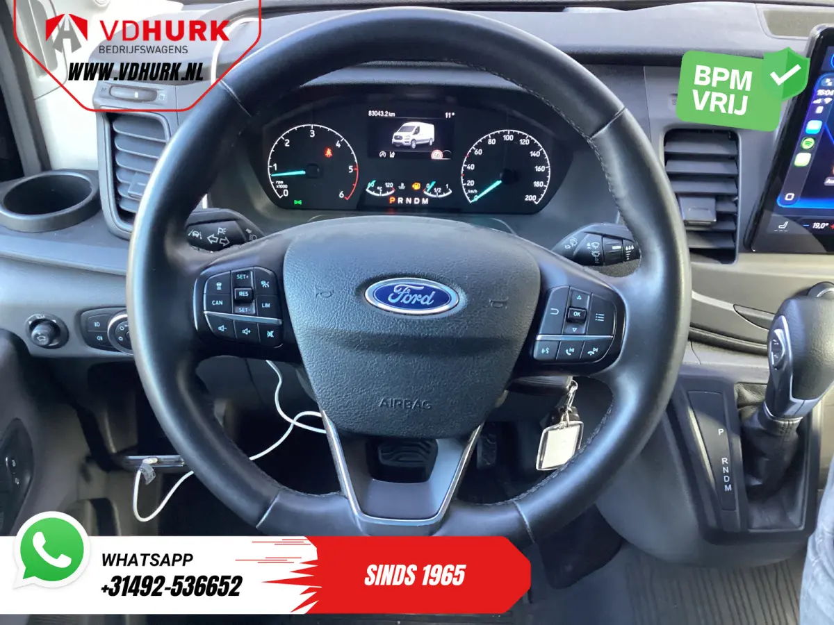2.0 TDCI 170 pk Aut. L4H3 Trend Jumbo RWD Aut. 2.8t. Trekverm./ BI-Xenon/ Adapt.Cruise/ Stoelverw./ Carplay/ Navi/ 360.Camera/ Climate/ PDC