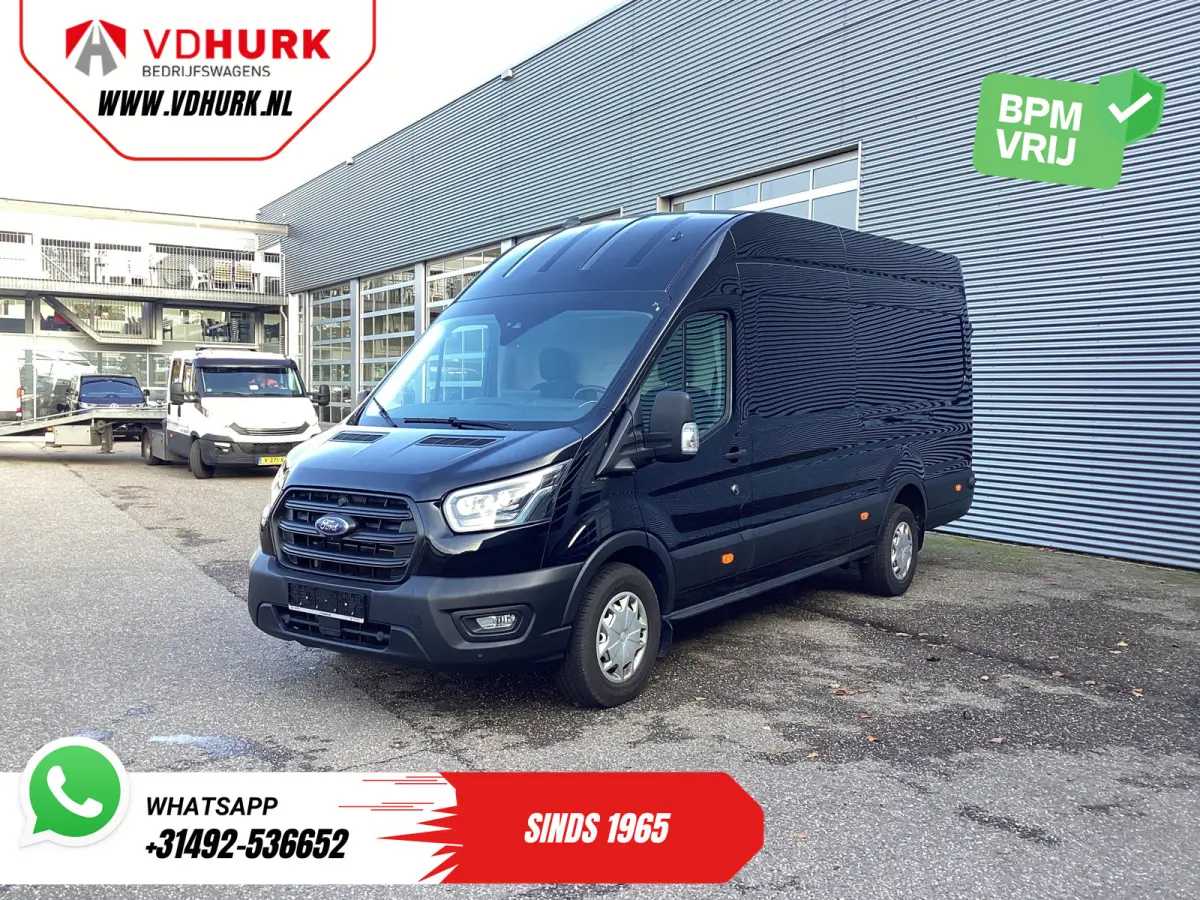 2.0 TDCI 170 pk Aut. L4H3 Trend Jumbo RWD Aut. 2.8t. Trekverm./ BI-Xenon/ Adapt.Cruise/ Stoelverw./ Carplay/ Navi/ 360.Camera/ Climate/ PDC