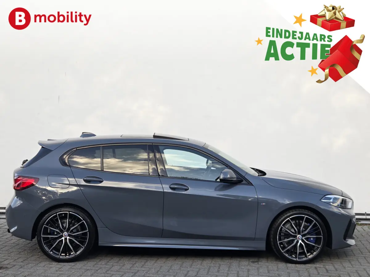 120i High Executive M-Sport Panoramadak M-Stoelen NL Auto! | Achteruitrijcamera | Hifi | Leer | DAB | Stuur/Stoelverwarming