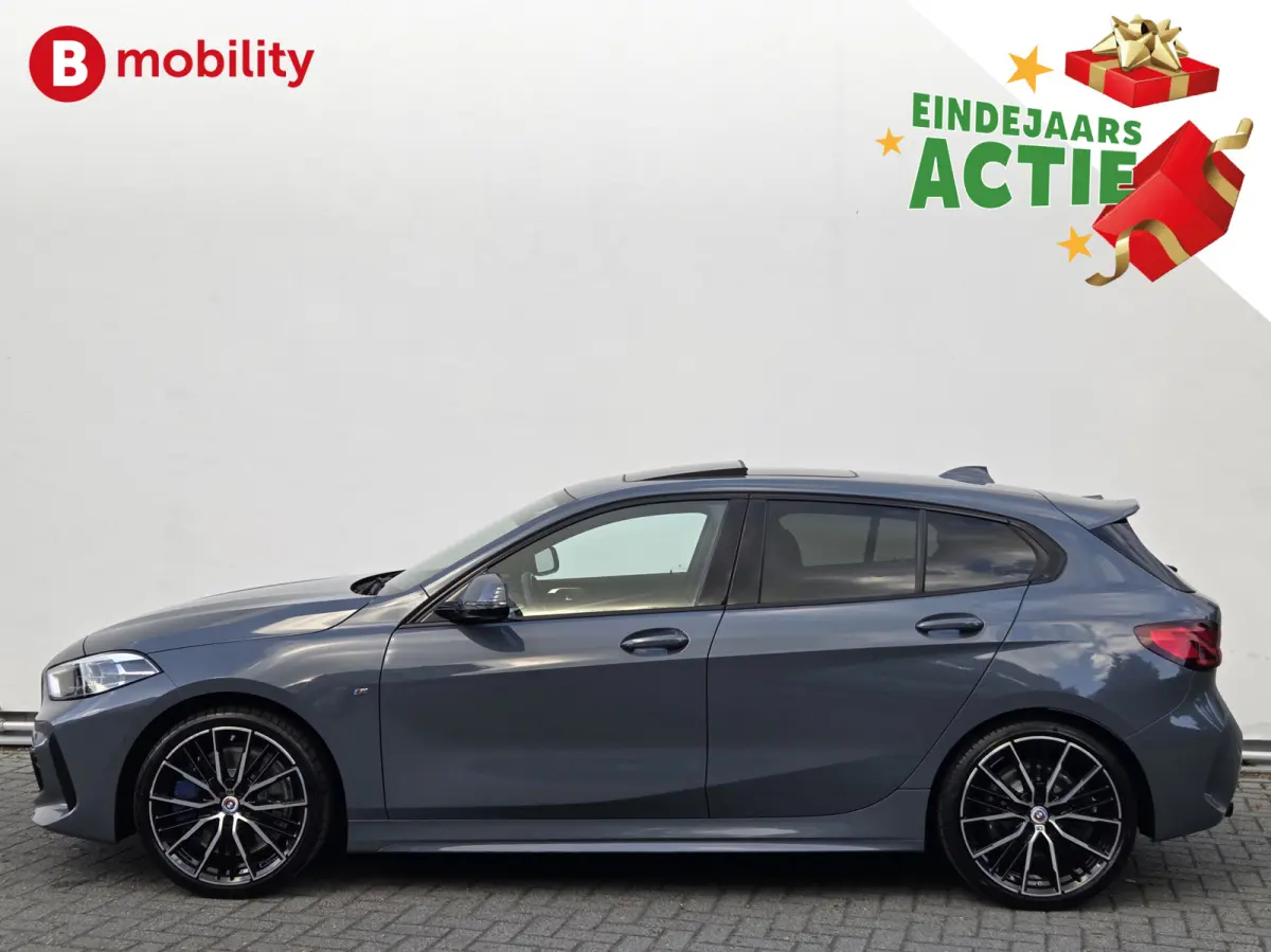 120i High Executive M-Sport Panoramadak M-Stoelen NL Auto! | Achteruitrijcamera | Hifi | Leer | DAB | Stuur/Stoelverwarming