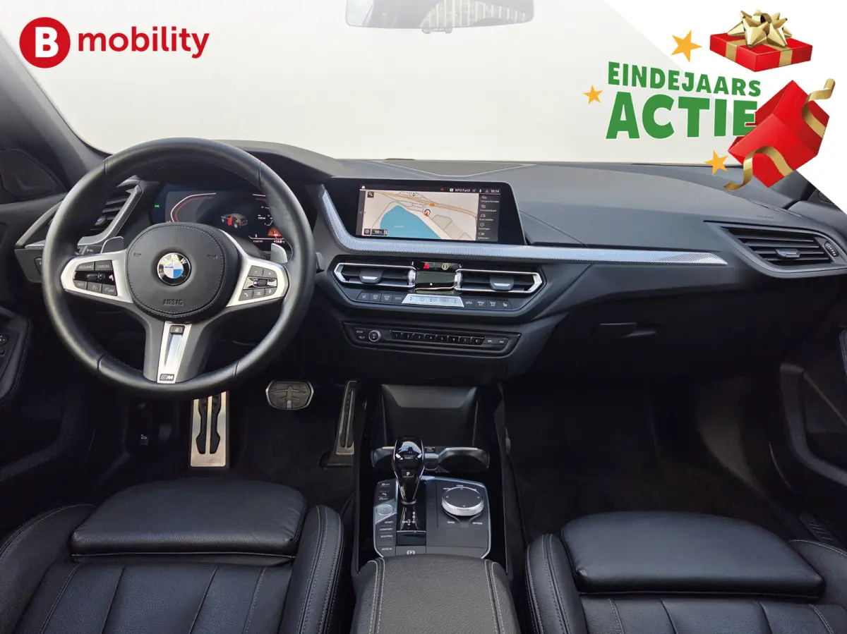 120i High Executive M-Sport Panoramadak M-Stoelen NL Auto! | Achteruitrijcamera | Hifi | Leer | DAB | Stuur/Stoelverwarming