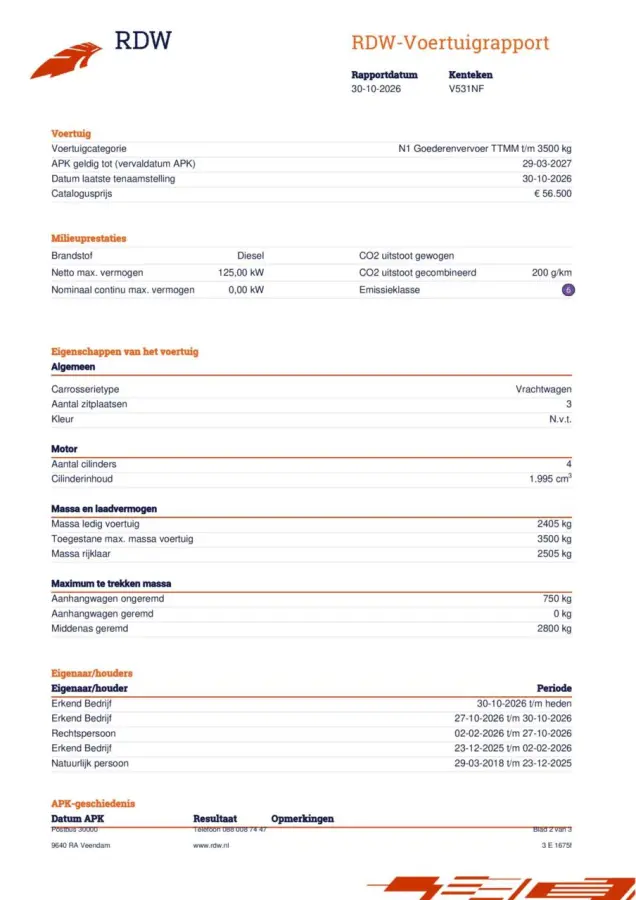 350 2.0 TDCI✅170Pk✅Tijhof✅Autotransport✅Oprijwagen✅Luchtvering