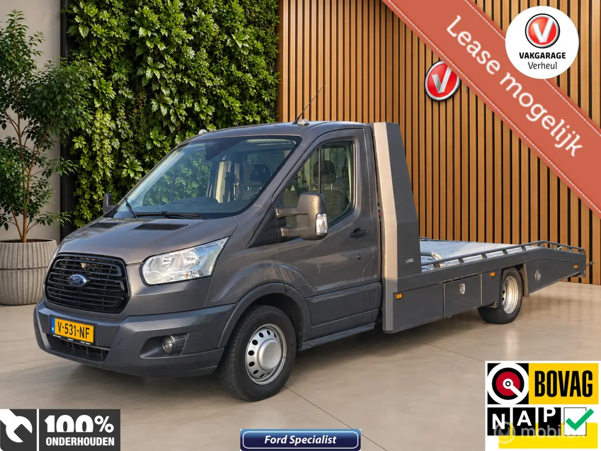 350 2.0 TDCI✅170Pk✅Tijhof✅Autotransport✅Oprijwagen✅Luchtvering