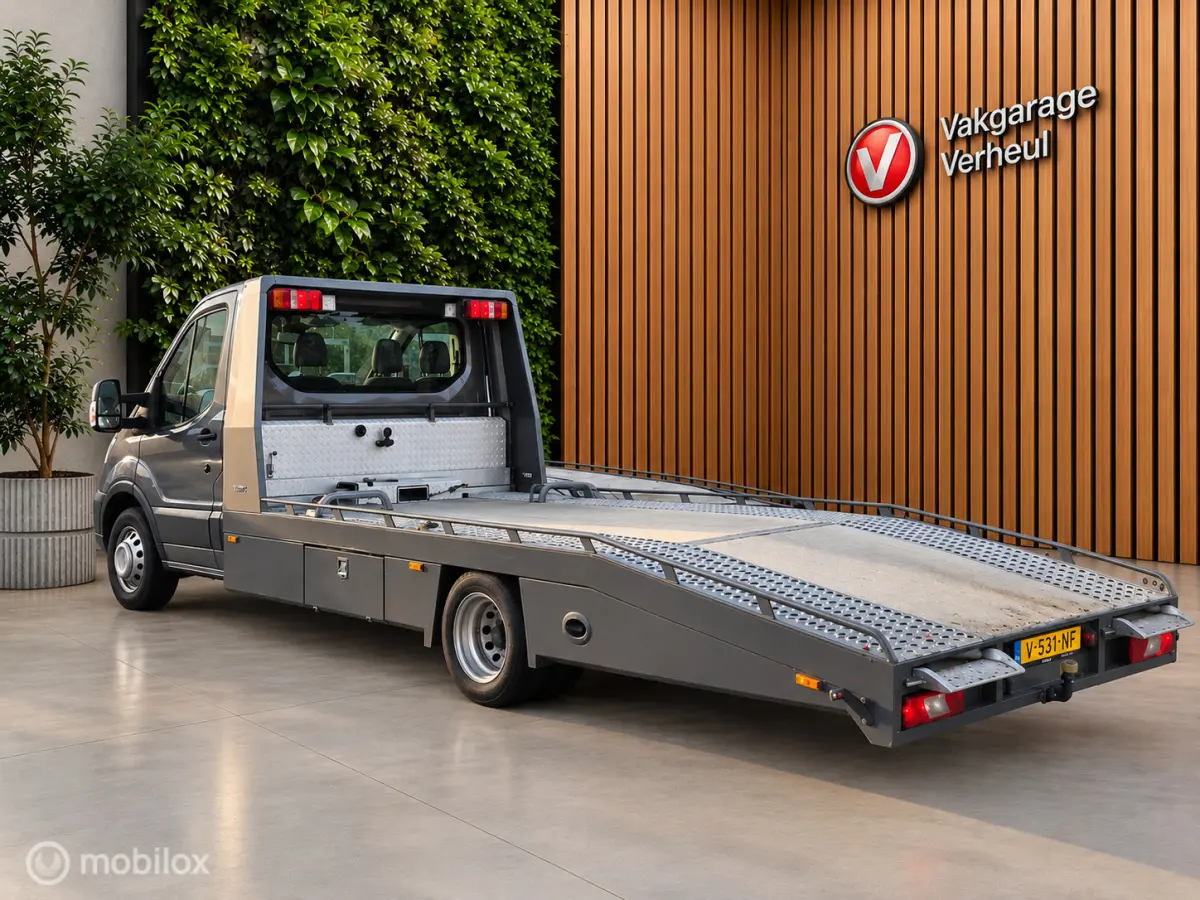 350 2.0 TDCI✅170Pk✅Tijhof✅Autotransport✅Oprijwagen✅Luchtvering