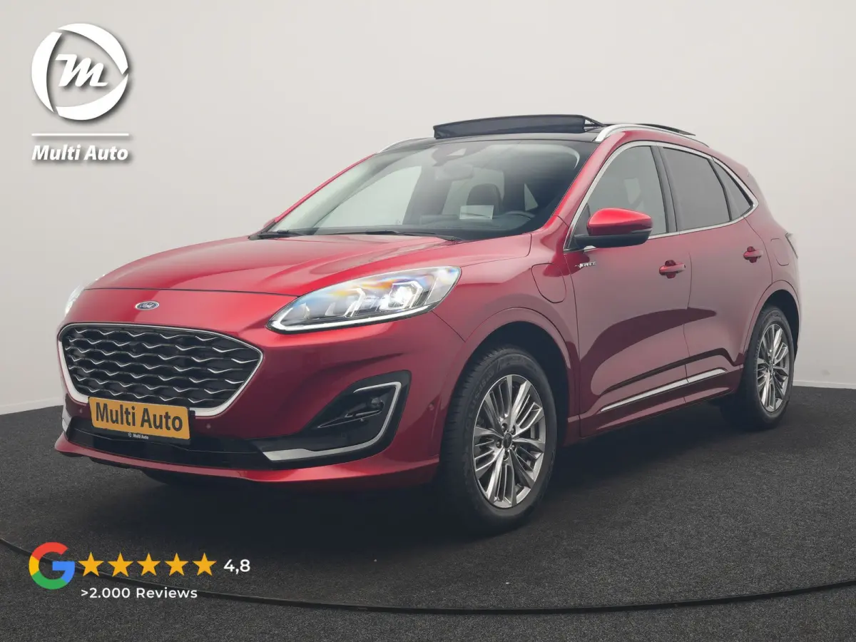 2.5 PHEV Vignale 225pk Dealer O.H. | Trekhaak Af Fabriek | Panodak | Adaptive Cruise | Head Up | Bang & Olufsen | 360 Camera | Lederen Sportstoelen Memory & Verwarmd | Keyless | BLIS | Apple