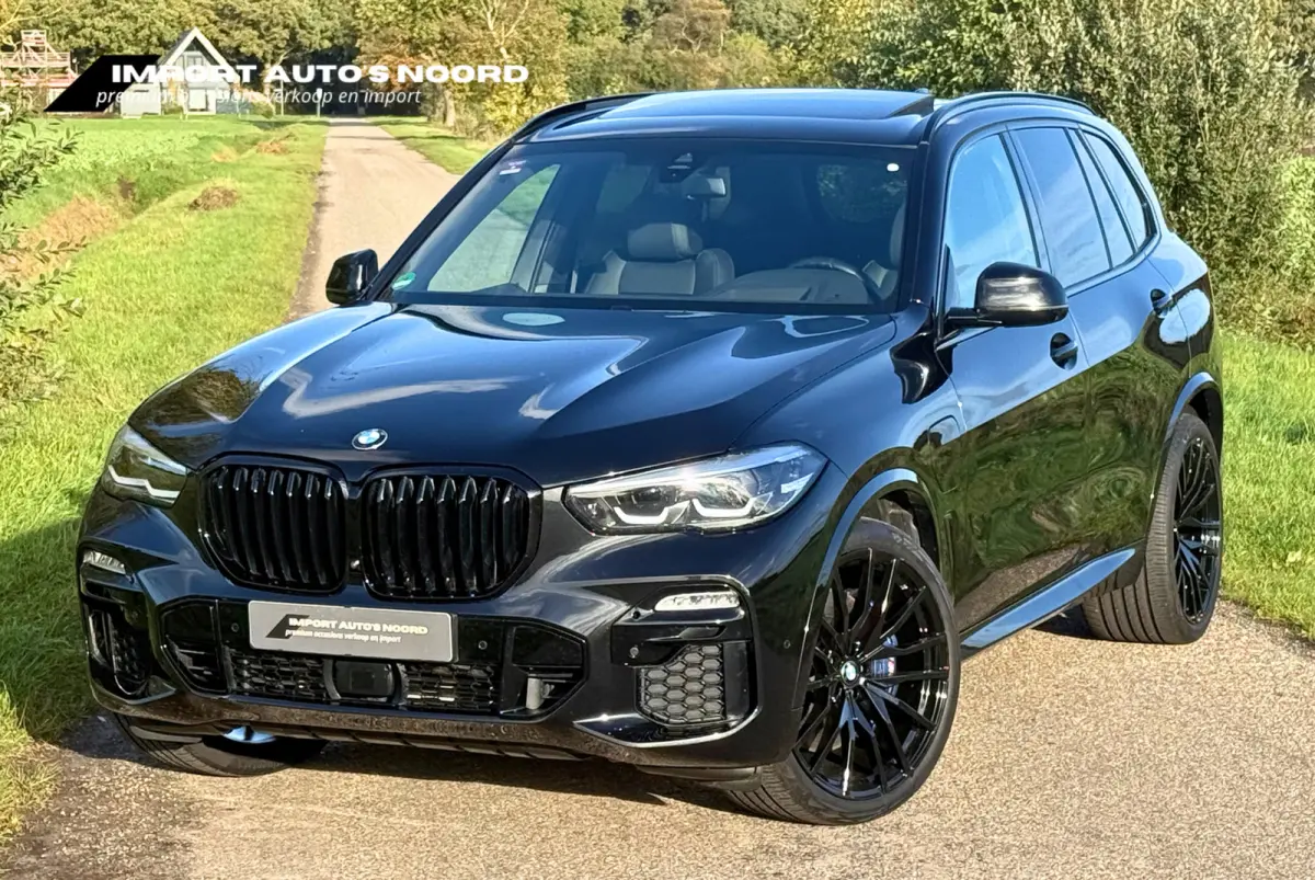 XDrive45e High Executive Pano Trekhaak Luchtvering Sfeerverlichting ACC Memory