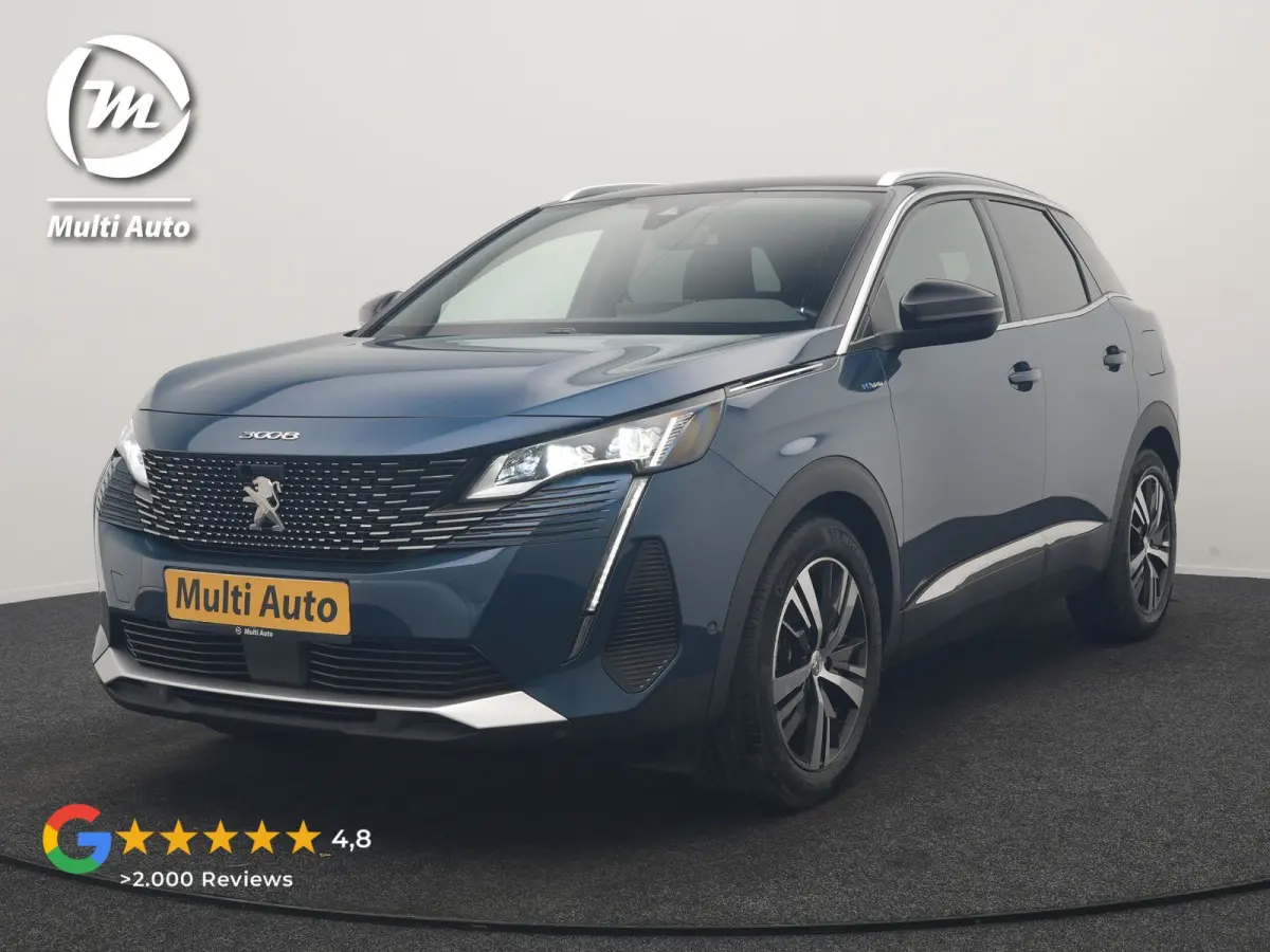 1.6 HYbrid GT 225pk PHEV Dealer O.H | Adaptive Cruise | 360 Camera | Focal Audio | Lederen Sportstoelen Massage & Memory | Keyless | Apple Carplay | Pilot Assist | Sfeerverlichting | Virtual